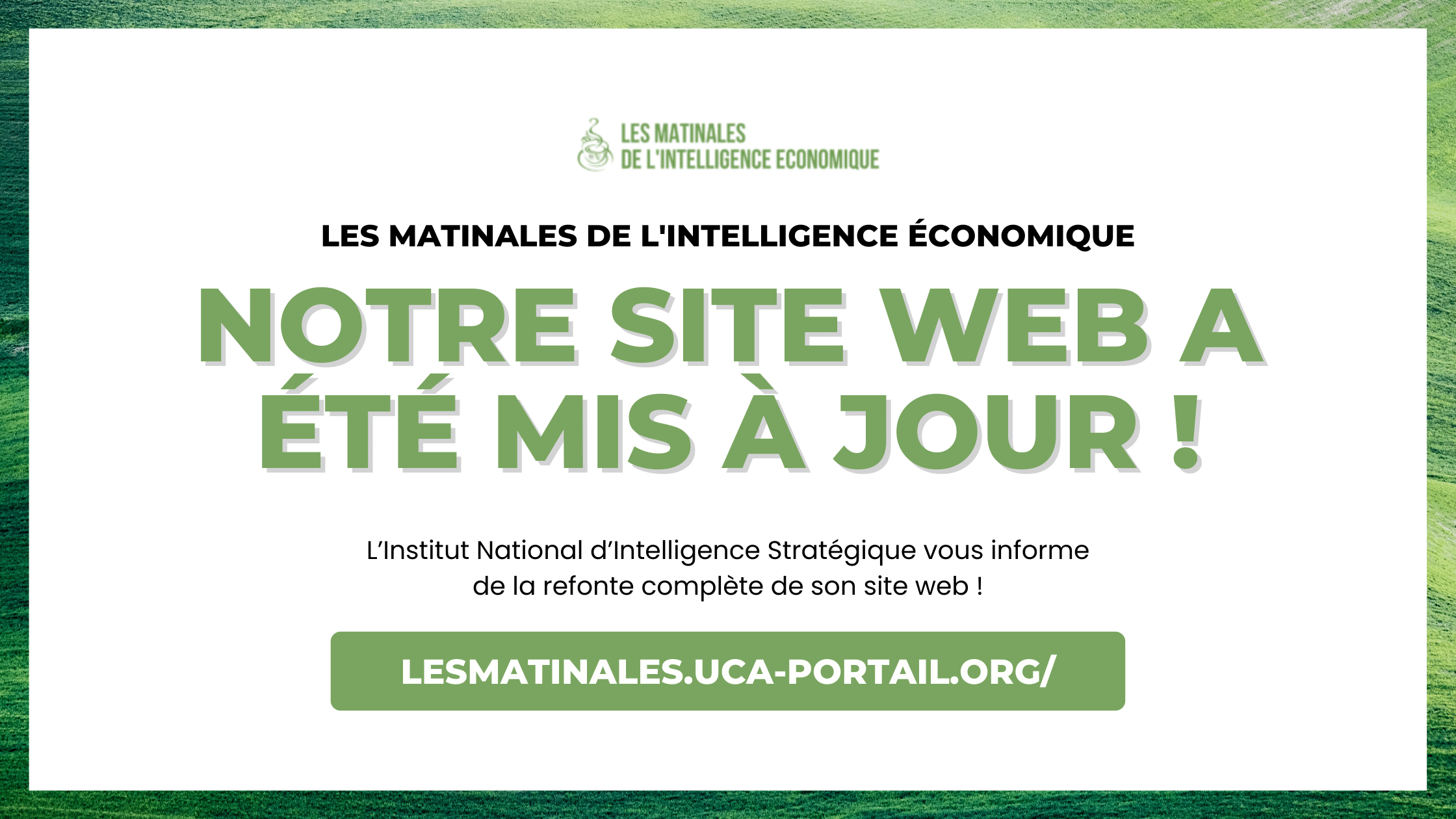 Le site des Matinales de Intelligence Économique fait peau neuve